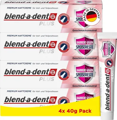 Obrázok produktu pre Blend-a-dent PLUS bez príchuti Neutral 4x40g