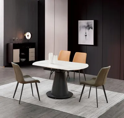 Immagine prodotto di Set da pranzo tavolo da pranzo 4 x sedie set da pranzo set da pranzo 5 pezzi tavoli nuovo