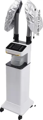 Obrázek produktu pro Parní přístroj na vlasy, výkon 650 W, ozonová terapie, bílý