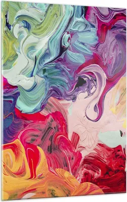Produktbild von Bilder auf glas - Einteilig - Abstraktion modern - 50x70cm - Glasbilder - Wandbilder - Bilder - zum Aufhängen bereit - Wanddekoration aus Glas - Glas Bilder - Wandbild auf Glas - GPA50x70-3877