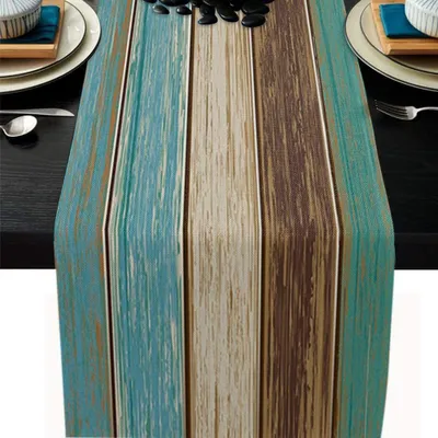 Produktbild von Tischläufer Modern Wohnzimmer Tischmatten für Hochzeit 33 x 180 cm