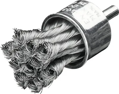 Produktbild von Lessmann Pinselbürste Stahldraht gezopft 29x28/72x0,35mm