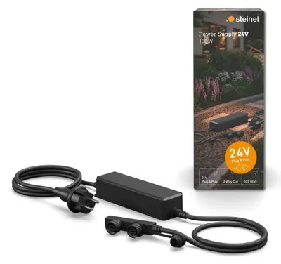 Produktbild von Steinel Netzteil für 24V Garten-Lichtsystem 100 W schwarz