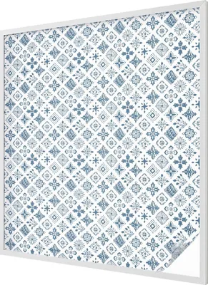 Zdjęcie produktu dla Folia witrażowa - 116x100 cm - wzór witrażowy - nieprzezroczysta dekoracyjna folia do ochrony prywatności - samoprzylepna, ochrona przed promieniowaniem UV - dekoracje kwiatowe