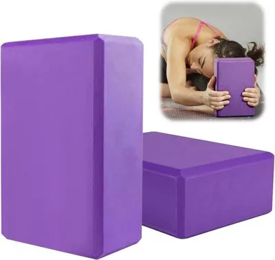 Productafbeelding van Famanu Yoga Blokken Set, 2 stuks - Antislip, ondersteuning voor yoga en Pilates