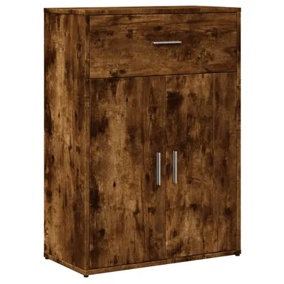 Obrázek produktu pro Příborník kouřový dub 60x30x84 cm kompozitní dřevo