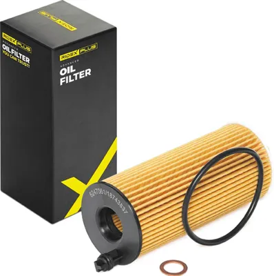 Produktbild von Ölfilter RIDEX PLUS 7O0046P Filtereinsatz für VW Golf IV Schrägheck (1J1) Golf V Schrägheck (1K1) POLO (9N) Golf VII Schrägheck (5G1, BQ1, BE1, BE2)