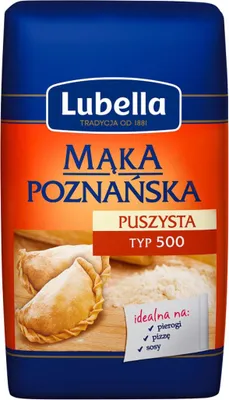 Zdjęcie produktu dla Lubella Mąka Poznańska Puszysta Typ 500 1 Kg