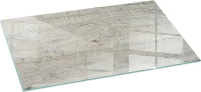 Produktbild von Helle Holztextur – Glasbodenplatte für – Kaminofen – Kaminplatte Glas – Schutzglas – Funkenschutzplatte –Glasbodenplatte Feuerfeste – Hitzeschutzplatte – Bodenschutz aus Glas – 140x70 cm