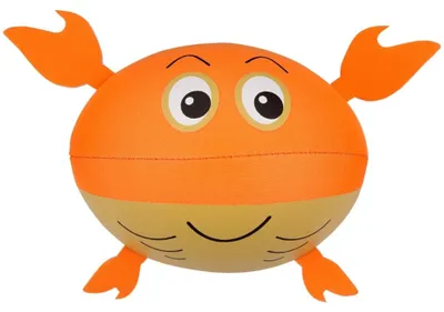 Zdjęcie produktu dla Neoprenowa piłka do wody CRAB ø 17 cm, pomarańczowa