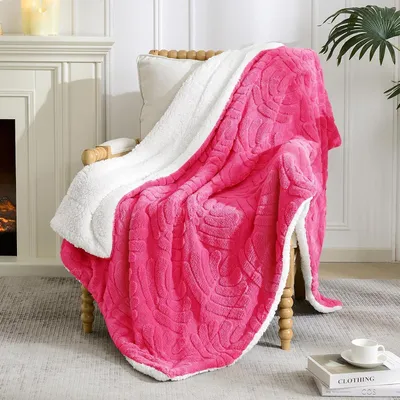 Produktbild von Fleecedecke Sherpa, doppellagig, 130x170 cm, für Sofa und Camping