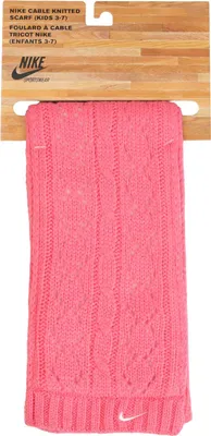 Produktbild von Nike Gestrickter Kinder Winter Schal Pink 3-7 Jahre Halsschal Winterschal Scarf
