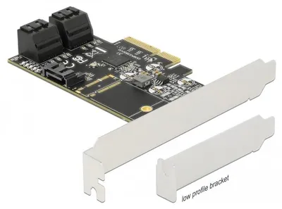 Immagine prodotto di Scheda SATA PCI Express x4 a 5 porte di Delock - fattore di forma a basso profilo