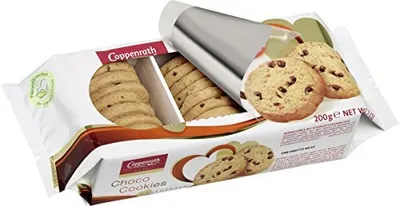 Obrázek produktu pro Coppenrath Hausgebäck Choco Cookies s kousky hořké čokolády 200g