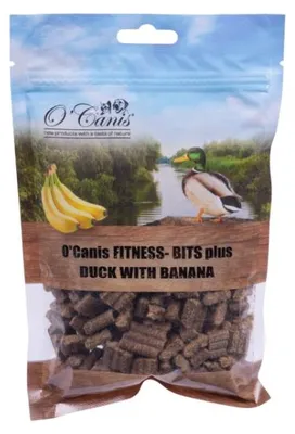 Imagen del producto de O'Canis Treserki: Delicia para perros, sabor pato con plátano, 200 g