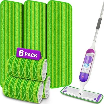 Produktbild von Famanu Mop-Pads aus Mikrofaser - Effiziente Reinigung