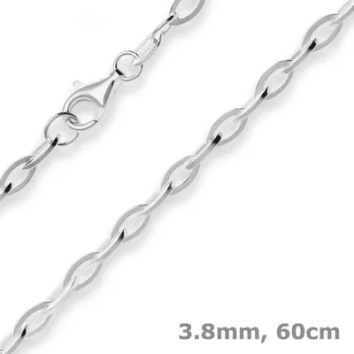 3-8mm-Ankerkette-weit-aus-925-Silber-60cm