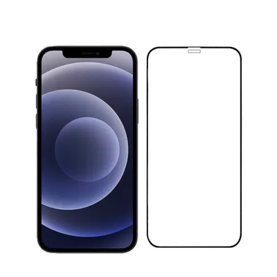 Immagine prodotto di Smartphonica iPhone 12 Mini full cover protezione schermo in vetro temperato con angoli arrotondati