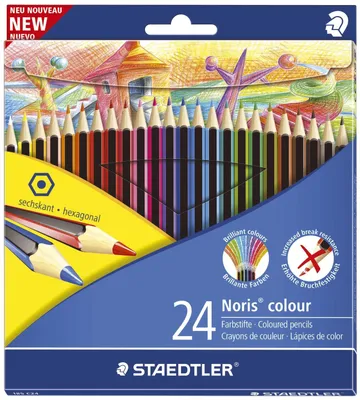 Immagine prodotto di STAEDTLER Buntstift Noris colour 24er Set im Kartonetui retail