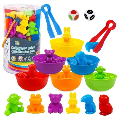 Imagen del producto de Juguetes para niños, de colores, educativos, que fomentan la creatividad, disponibles en diferentes sets, ideales para los niños