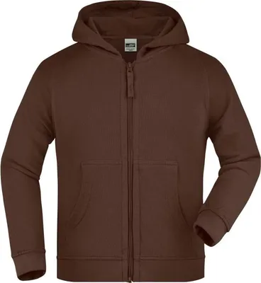 Produktbild von Hooded Jacket Junior brown, Gr. M
