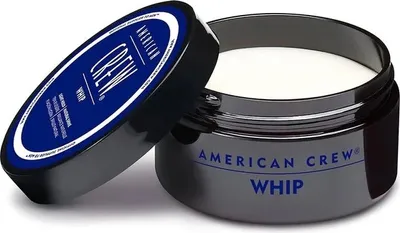 Zdjęcie produktu dla American Crew Men's Whip Styling Cream Light Hold Natural Shine 3 Oz