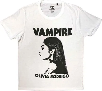 Obrázek produktu pro Olivia Rodrigo Vampire White 2XL Tričko