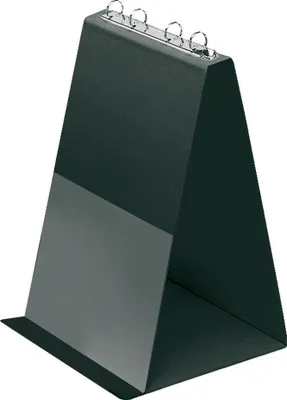Immagine prodotto di Veloflex Tischflipchart V4102080 DIN A4 hoch 4Ringe 10Hüllen schwarz