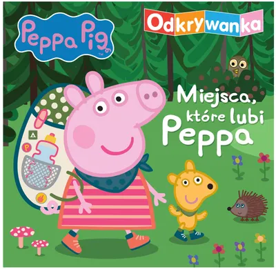 Produktbild von Świnka Peppa. Miejsca, które lubi Peppa. Odkrywanka