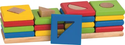 Obrázok produktu pre Goki Drevený triedič – 4 tvary pre deti