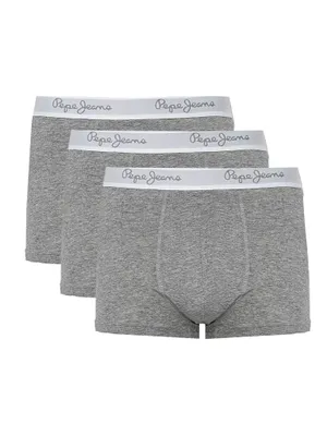 Obrázok produktu pre Boxerky Pepe Jeans "Wray 3-Pack" - PMU10772 | Wray - Grey- Veľkosť: XL(EU)