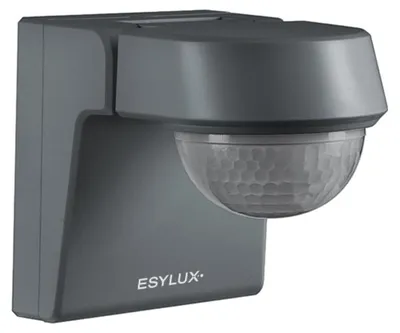 Obrázek produktu pro Detektor pohybu antracit - Pohybový senzor 230 ° 5m DEFENSOR #EM10025389