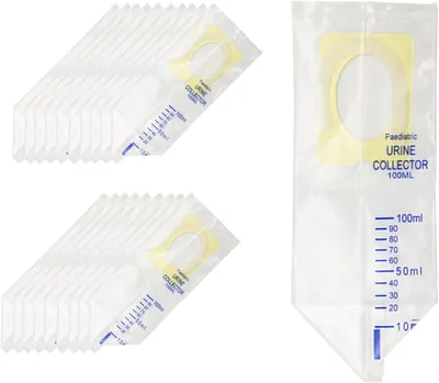 Produktbild von Einweg Urinbeutel 100 ml, 20 Stück, Leckfrei, Für Kinder, Reisefreundlich