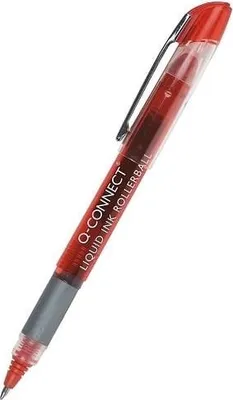 Produktbild von Q-Connect roter Kugelschreiber 0,5 mm