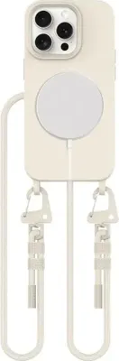 Productafbeelding van Tech-Protect Magnecklace Magsafe iPhone 15 Pro, kleur: Cosmic Latte