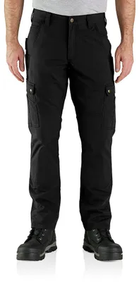 Produktbild von Carhartt Herren Arbeitshose Relaxed Ripstop Cargo, Farbe:Black, Größe:W42/L30