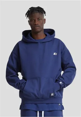 Immagine prodotto di Starter Essential Uomo Felpa con cappuccio oversize blu scuro - S