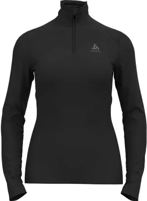 Produktbild von Odlo Fundamen Langarm-baselayer Schwarz XS Frau Schwarz XS