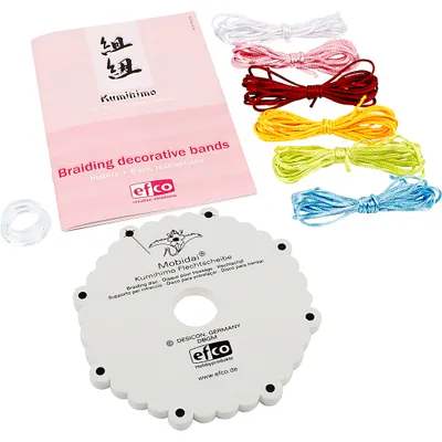 Produktbild von Mobidai® Kumihimo Bastelset für Anfänger, 1Set