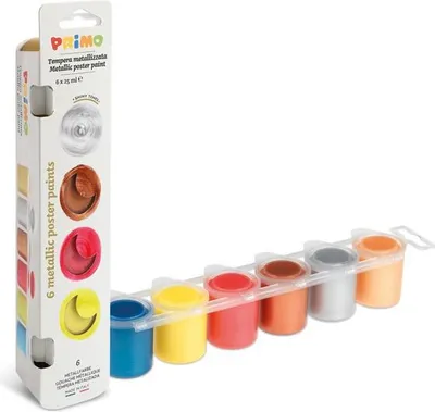 Immagine prodotto di Primo 231TM6E vernice Tempera 150 ml 6 pz
