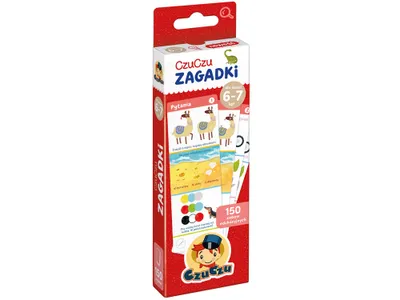 Zdjęcie produktu dla CzuCzu Zagadki dla dzieci w wieku 6-7 lat
