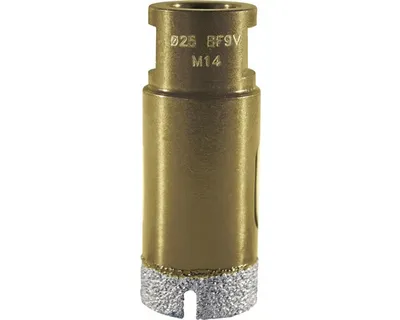Produktbild von Diewe Fliesen Diamantbohrer Premium 7 Fliesenbohrer für Winkelschleifer M14 ø 25mm