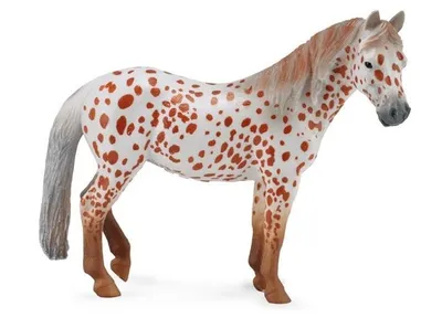 Obrázek produktu pro Sběratelská figurka klisny plemene British Spotted Pony, hnědá