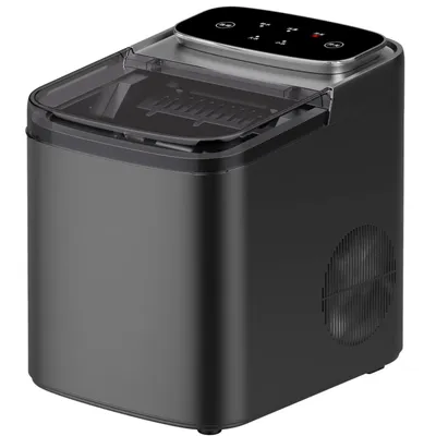 Obrázok produktu pre Elektrický výrobník ľadových kociek Zimilo 12 kg/24 hod., 6 kociek, rýchla výroba za 6–10 minút, 1,2 l zásobník na vodu, samočistenie