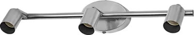 Immagine prodotto di Faretto da soffitto OSRAM LED Spot Cylinder 3x GU10, nichel spazzolato, acciaio, orientabile, IP20, uso interno
