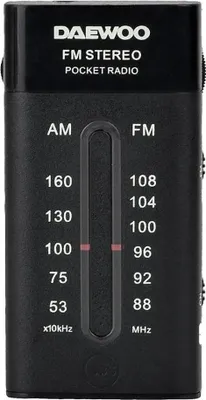 Zdjęcie produktu dla Przenośne radio Daewoo DW1109/czarne