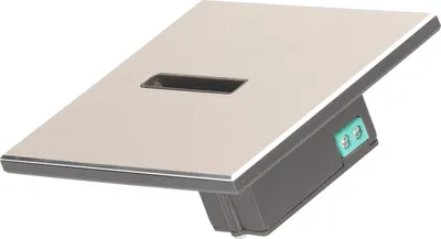 Imagen del producto de Lámpara LED de 3000K para escaleras, ideal para iluminar escaleras, pasillos, esquinas y escalones exteriores en casas y jardines. Voltaje: 100–240 V. Color: dorado
