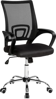 Produktbild von tectake® Bürostuhl Marius ergonomische Form mit Lordosenstütze 360° drehbar
