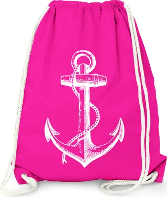 Produktbild von Turnbeutel Gym Bag - Anker V3 - Moonworks® fuchsia unisize