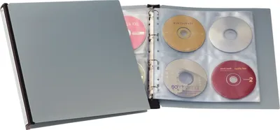 Produktbild von Durable 5277-01, Cover, 96 Disks, Schwarz, 1 Stück(e)